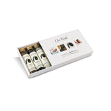 Set Cosmetico Mini OroVerde in Cofanetto - Welcome Kit di Benvenuto per Ospiti, Set Cortesia Hotel e B&B, Idea Regalo, Cosmetici con Olio di Oliva