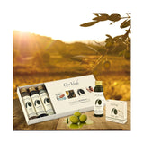Set Cosmetico Mini OroVerde in Cofanetto - Welcome Kit di Benvenuto per Ospiti, Set Cortesia Hotel e B&B, Idea Regalo, Cosmetici con Olio di Oliva