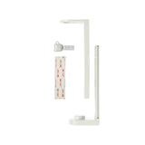 Staffa Supporto da parete Per Pump Dispenser Travelcare Essentials & NEU In ABS Bianca o Nera Con Biadesivo