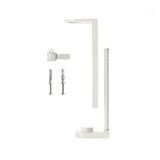 Staffa Supporto da parete Per Pump Dispenser Travelcare Essentials & NEU In ABS Bianca o Nera Con Viti