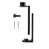 Staffa Supporto da parete Per Pump Dispenser Travelcare Essentials & NEU In ABS Bianca o Nera Con Viti