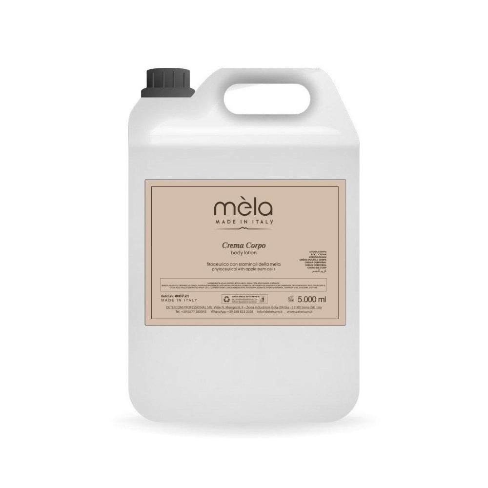 Tanica di Ricarica Crema Corpo Linea Mela - 5 Litri