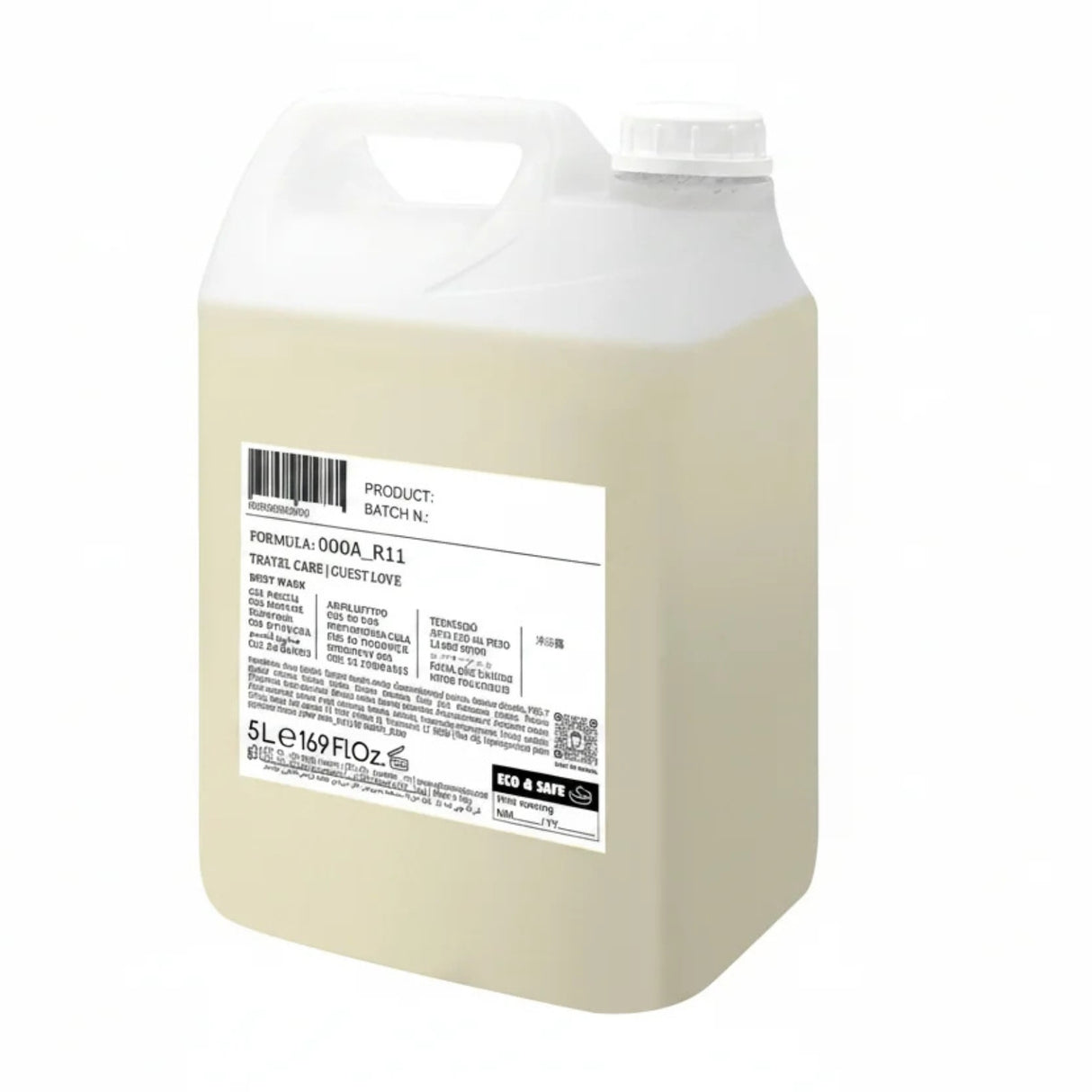 Tanica di Ricarica Gel Doccia (5L) Travelcare Essentials