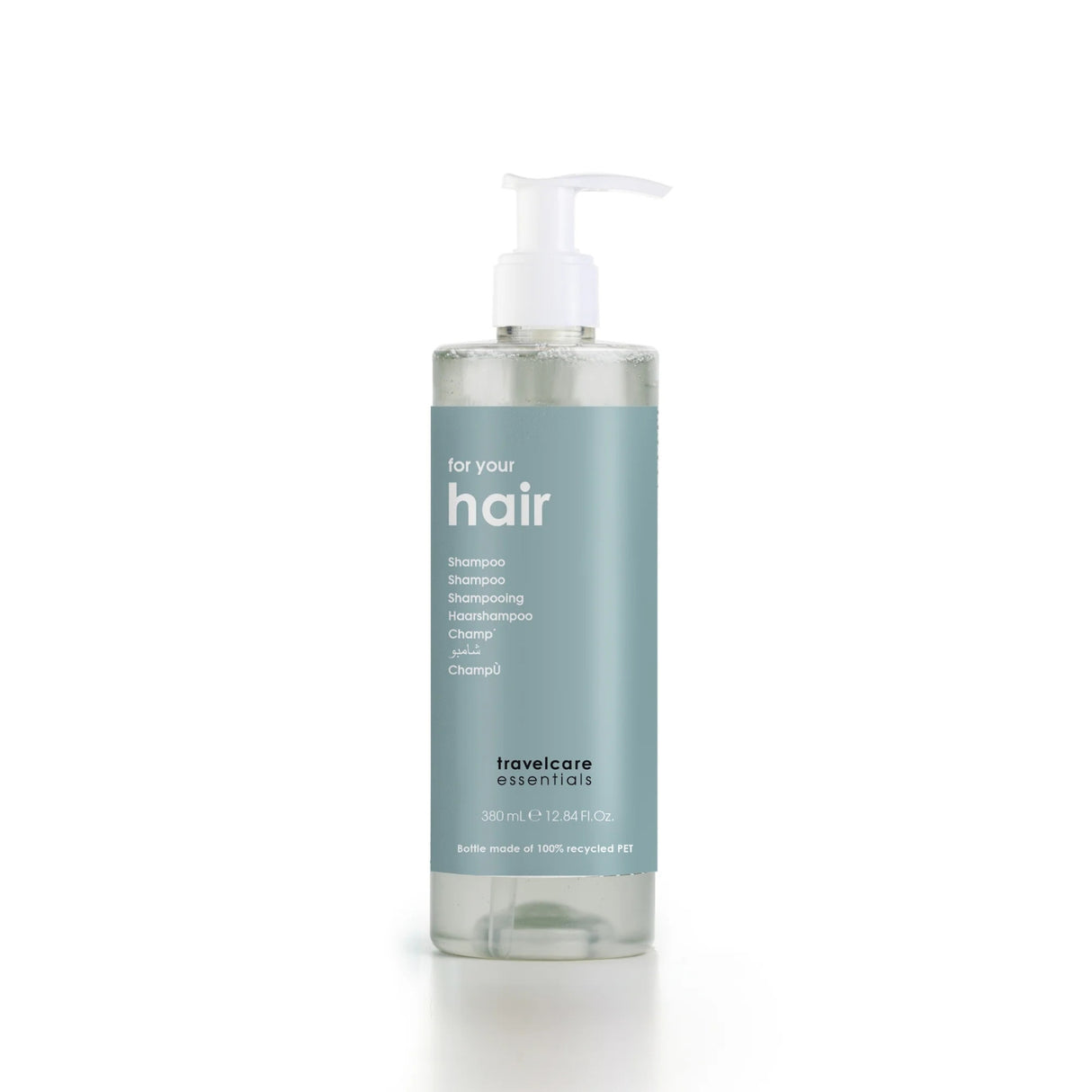 Travelcare Essentials Dispenser Shampoo In Flacone Ricaricabile (380 ml)