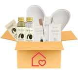 Welcome Kit Cortesia Lusso Oroverde Made in Italy