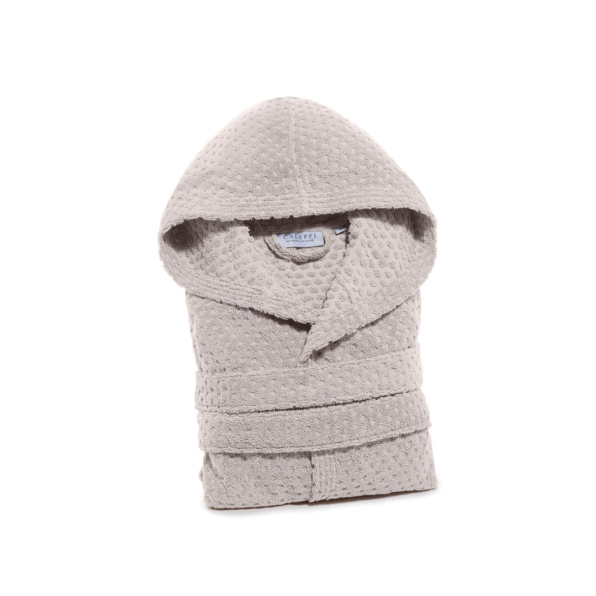 Caleffi Accappatoio con Cappuccio in Cotone Sirena '99 Spugnissima Tinta Unita VARI COLORI