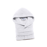 Caleffi Accappatoio con Cappuccio in Cotone Sirena '99 Spugnissima Tinta Unita VARI COLORI