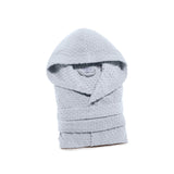 Caleffi Accappatoio con Cappuccio in Cotone Sirena '99 Spugnissima Tinta Unita VARI COLORI