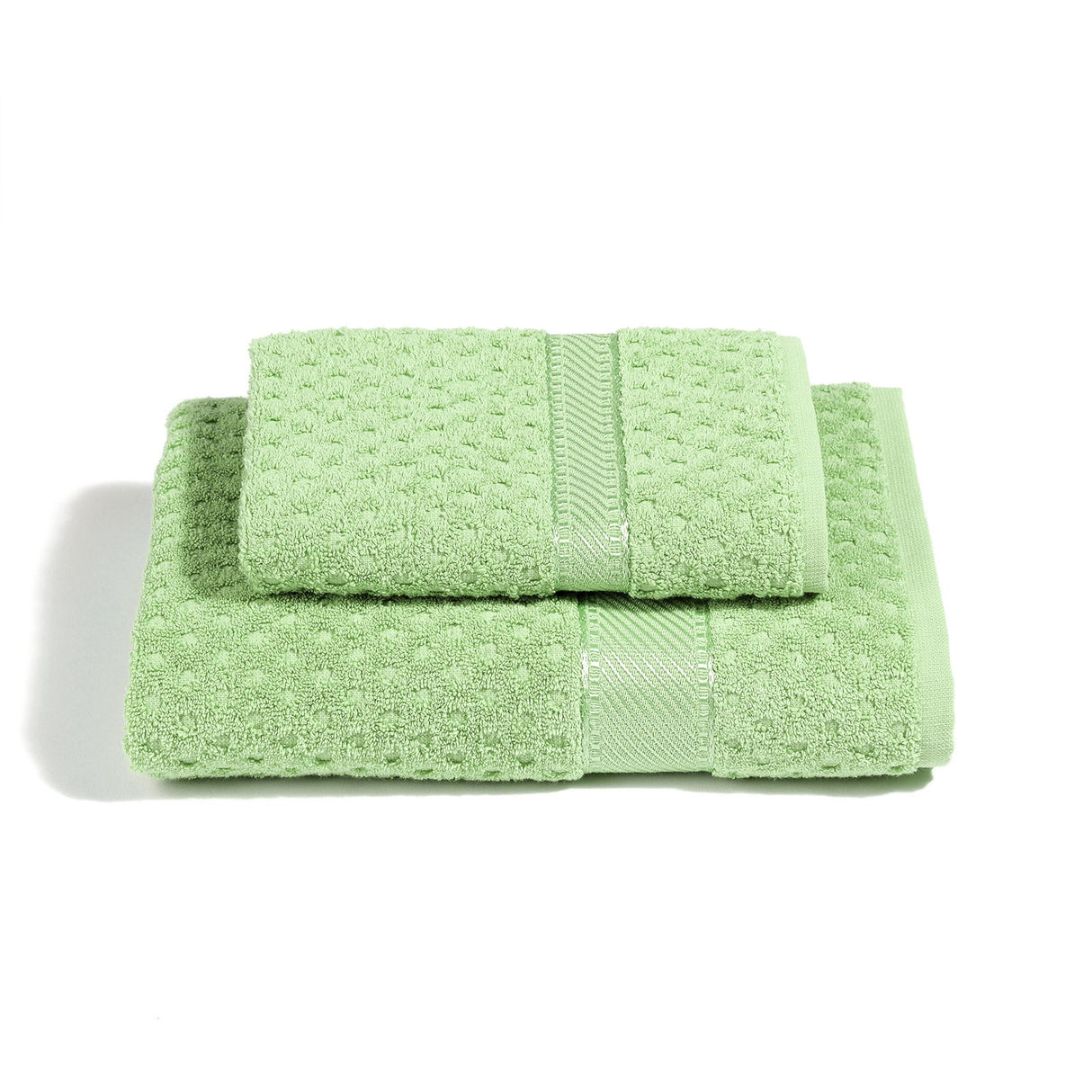 Caleffi Asciugamano con Ospite in Cotone Sirena '99 Spugnissima Tinta Unita VARI COLORI