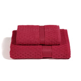 Caleffi Asciugamano con Ospite in Cotone Sirena '99 Spugnissima Tinta Unita VARI COLORI