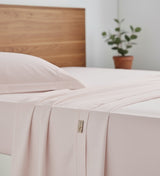 Completo Letto Tinta Unita Vari Colori Cotone Percalle 200 Fili linea ARIA - Matrimoniale