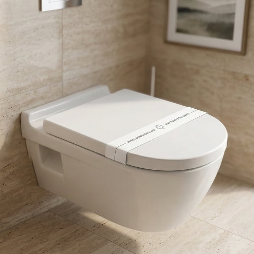 Fascia di Garanzia Igiene WC Striscia in carta neutra 100 pezzi