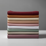 Completo Letto Tinta Unita Vari Colori Cotone Percalle 200 Fili linea ARIA - Matrimoniale